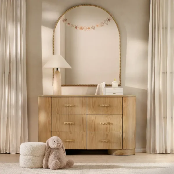 Terzetto Kids Light Oak Veneer Dresser